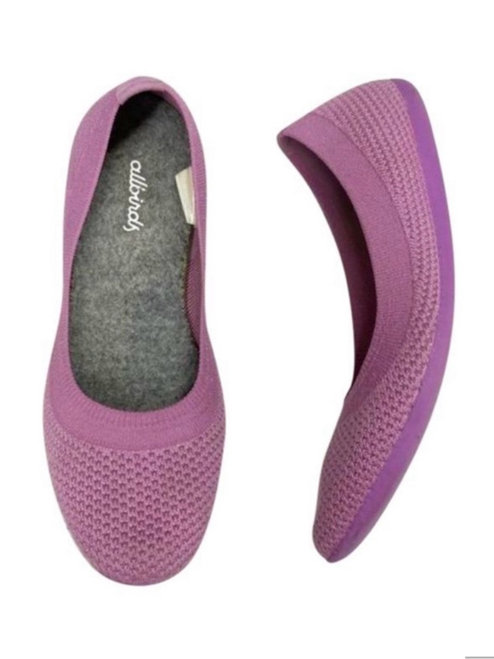 Allbirds Tree Breezers Starfish Purple Flats Shoes Size 10